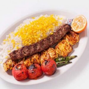 چلو کباب درباری ( میکس )